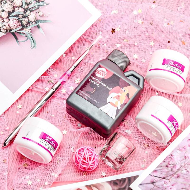 Anmasrucci Nail Beauty Art Kit Acrylic Liquid/ 3-COLOR Acrylic Powder /Pen DIY Dappen Dish Nail Art Tool set US droppshipping, As pic
Anmasrucci Nail Beauty Art Kit Acrylic Liquid/ 3-COLOR Acrylic Powder /Pen DIY Dappen Dish Nail Art Tool set US droppshipping, As pic