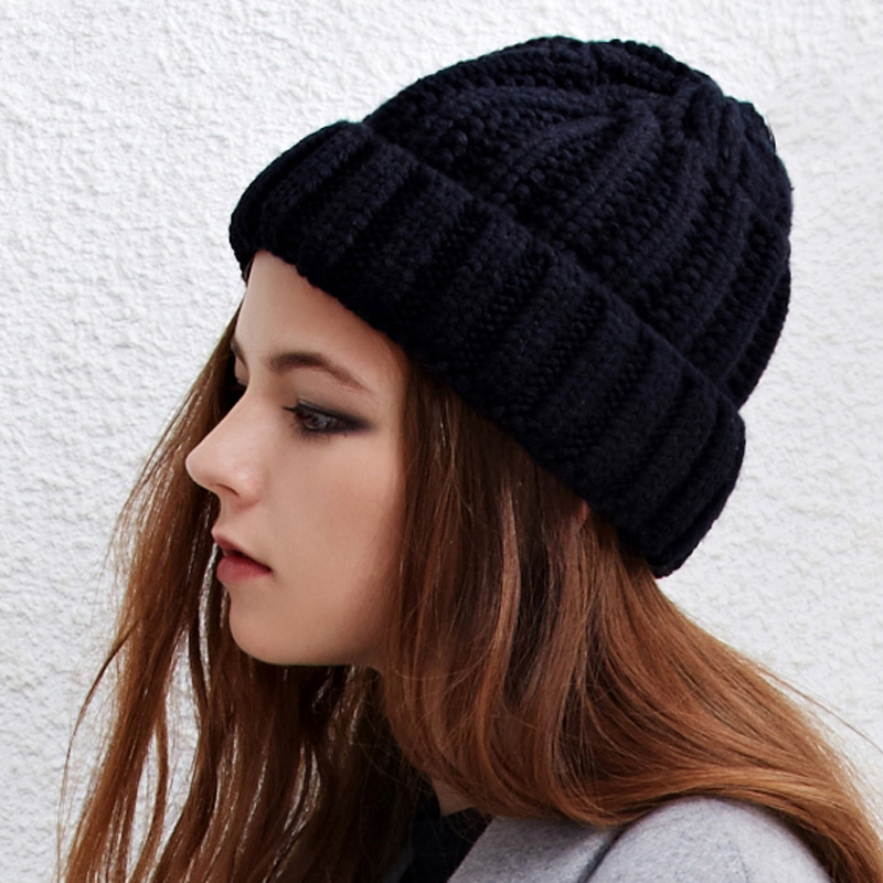 Newest Women's Winter Warm Wool Knitted Hat Thickened Beanies Black Grey Color Pointy Hat, White
Newest Women's Winter Warm Wool Knitted Hat Thickened Beanies Black Grey Color Pointy Hat, White