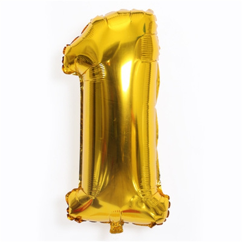32 Inches Number Balloon Birthday Party Decorations Wedding Home Banquet Aluminum Foil Balloons Globos