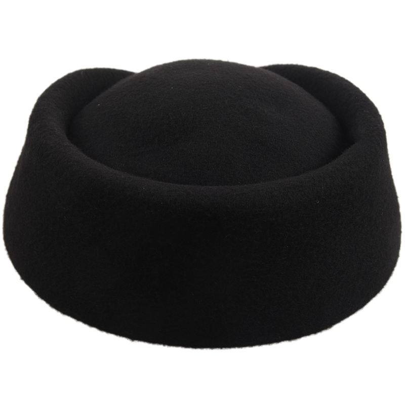 New Elegant Wool Felt Pillbox Stewardess Air Hostesses Beret Hat Party Base Cap (Black
New Elegant Wool Felt Pillbox Stewardess Air Hostesses Beret Hat Party Base Cap (Black