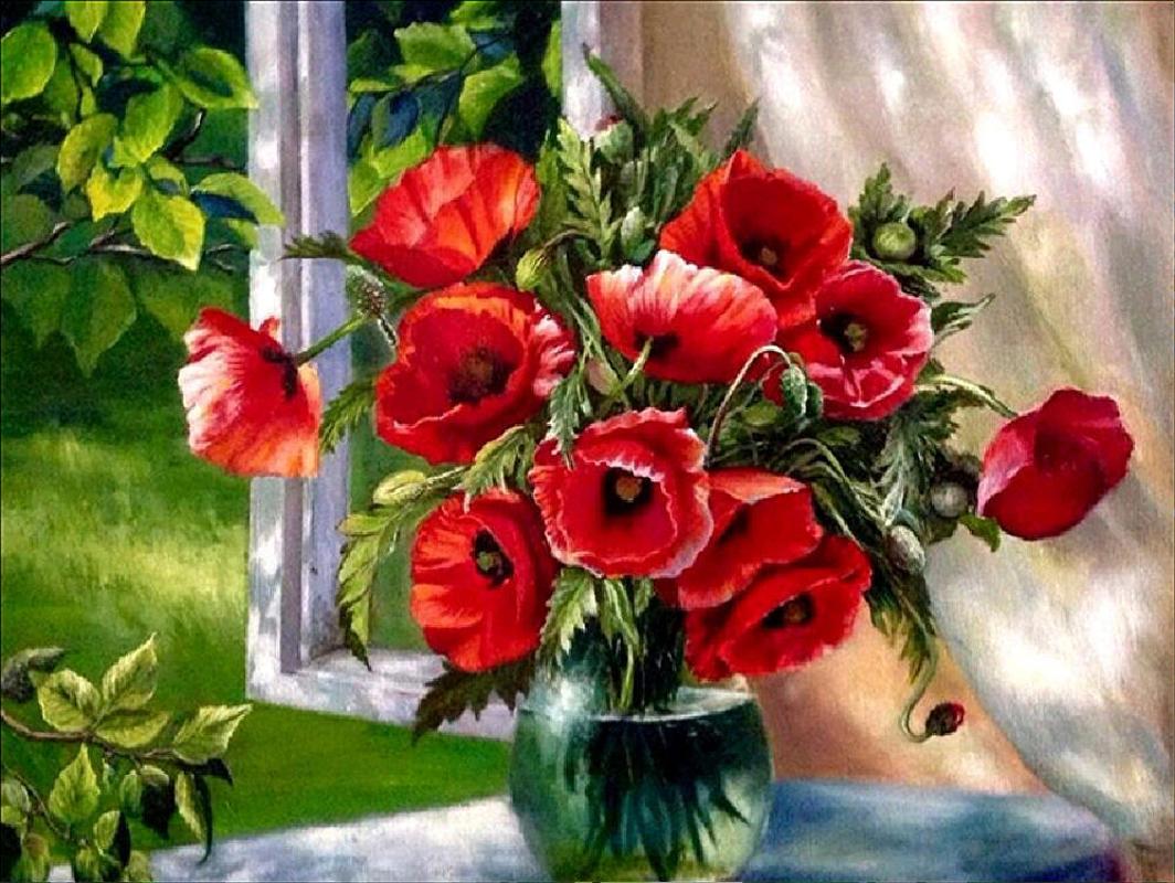 5D DIY Diamond Painting poppy flower Cross Stitch 5D DIY Diamond landscape Embroidery rhinestones Christmas gift
5D DIY Diamond Painting poppy flower Cross Stitch 5D DIY Diamond landscape Embroidery rhinestones Christmas gift