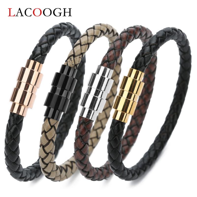 New Stainless Steel Magnetic Clasps For Men Women Bracelet Leather Rope Wristband Bracelet 6mm Cord Chain Bangle Jewelry Gifts
New Stainless Steel Magnetic Clasps For Men Women Bracelet Leather Rope Wristband Bracelet 6mm Cord Chain Bangle Jewelry Gifts