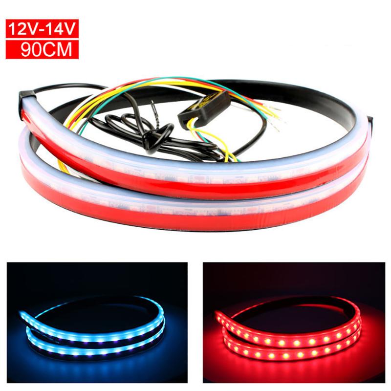 100/90cm Car LED Flexible 3rd High Brake Light Bar Rear Windshield Stop Signal Lamp Flowing Blinker Double-sided Tape, As pic
100/90cm Car LED Flexible 3rd High Brake Light Bar Rear Windshield Stop Signal Lamp Flowing Blinker Double-sided Tape, As pic
