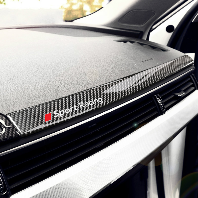 Car Interior Accessories Carbon Fiber Dashboard Decoration Trim Strip Stickers Car for Audi A4 A5 2017- Car Styling
Car Interior Accessories Carbon Fiber Dashboard Decoration Trim Strip Stickers Car for Audi A4 A5 2017- Car Styling