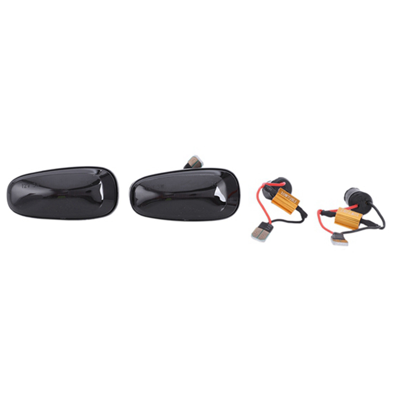 DHBH-Yellow LED Turn Signals Dyn AmicSide Marker Signal Lights for Astra G 1998-2009 Zafira A 1999-2005, Always On, As pic
DHBH-Yellow LED Turn Signals Dyn AmicSide Marker Signal Lights for Astra G 1998-2009 Zafira A 1999-2005, Always On, As pic