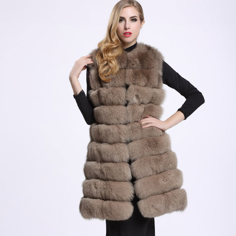 2020 Winter Fluffy Fur Jacket Women Long Fur Vest High-Grade Faux Coat Faux Long Vest, Beige
2020 Winter Fluffy Fur Jacket Women Long Fur Vest High-Grade Faux Coat Faux Long Vest, Beige