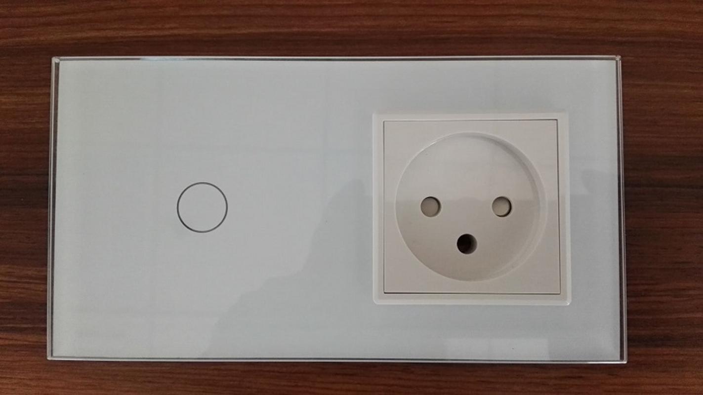 Livolo EU Standard + Israel Power Socket, White Crystal Glass Panel, AC 100~250V 16A Wall Power Socket, Free shipping
Livolo EU Standard + Israel Power Socket, White Crystal Glass Panel, AC 100~250V 16A Wall Power Socket, Free shipping