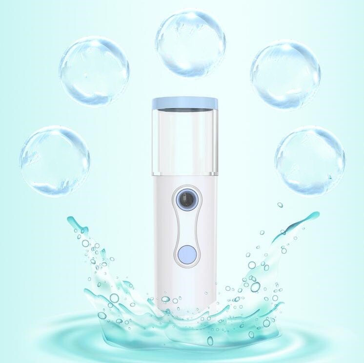 Nano Mist Sprayer Facial Body Nebulizer Steamer Mini Moisturizing Handheld Portable hydrator sprayer Skin Care Face Spray Tools EEA1685-B
Nano Mist Sprayer Facial Body Nebulizer Steamer Mini Moisturizing Handheld Portable hydrator sprayer Skin Care Face Spray Tools EEA1685-B