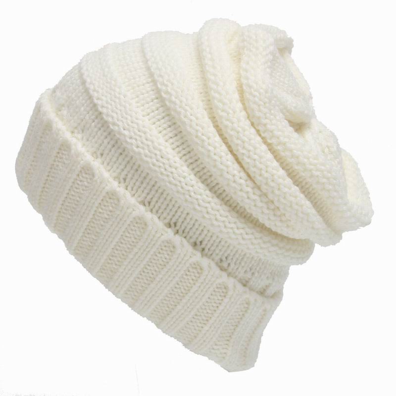 Women's New Warm Ear Protection Knitted Hat For Adults, White
Women's New Warm Ear Protection Knitted Hat For Adults, White