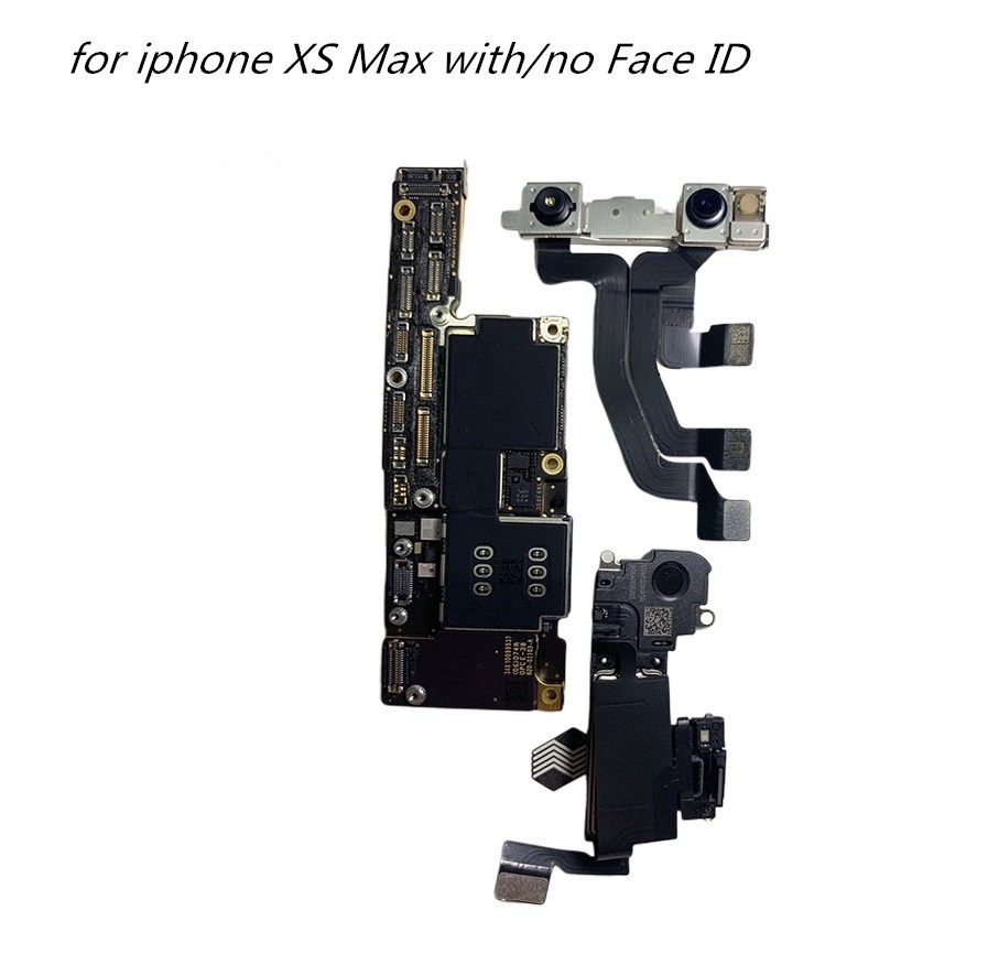 Mobile phone motherboard parts for iphone XS Max with/no Face ID Unlocked Mainboard for iPhone XS Max Logic Board
Mobile phone motherboard parts for iphone XS Max with/no Face ID Unlocked Mainboard for iPhone XS Max Logic Board