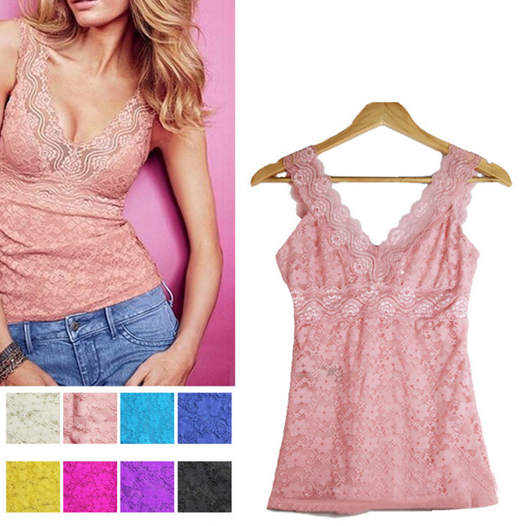 2020 New Women Vest Sexy Lace Floral T-shirt Tank Tops Sleeveless Stretch Crochet, Black
2020 New Women Vest Sexy Lace Floral T-shirt Tank Tops Sleeveless Stretch Crochet, Black