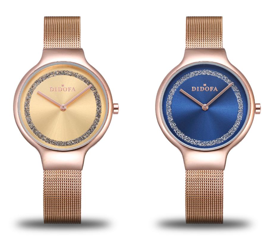 2020 Fashion Bracelet Women Quartz Watch for Ladies Stainless Steel Band Wristwatches Luxury Female Watch Gift Relogio Feminino, S1108-1