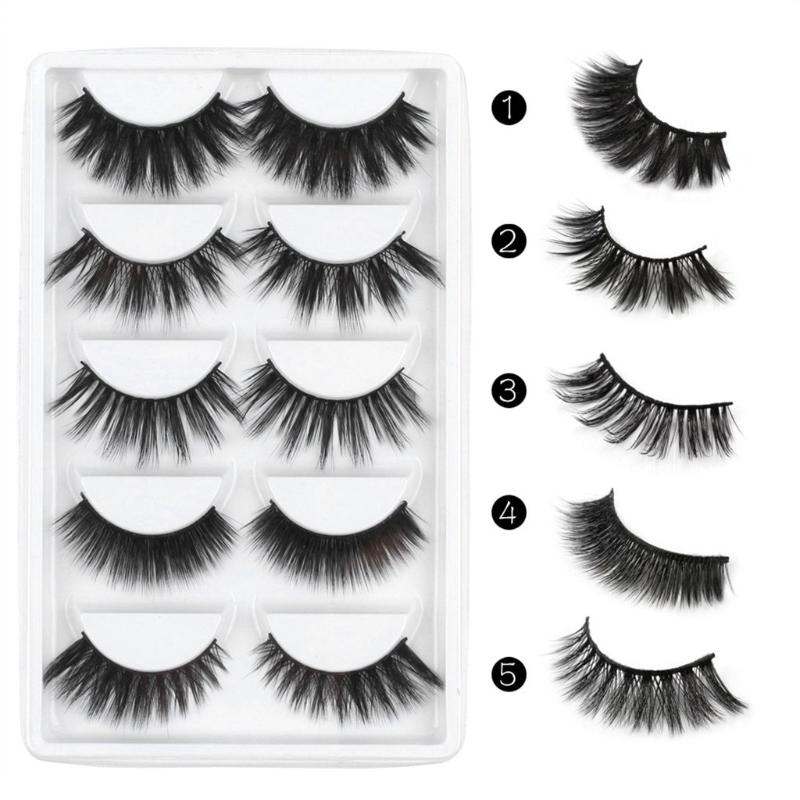 Mix In 5 Pairs Of 3D False Eyelashes For A Dense Long False Eyelash Imitation Full Strip Lashes Eye Makeup Hand Made Lashes
Mix In 5 Pairs Of 3D False Eyelashes For A Dense Long False Eyelash Imitation Full Strip Lashes Eye Makeup Hand Made Lashes