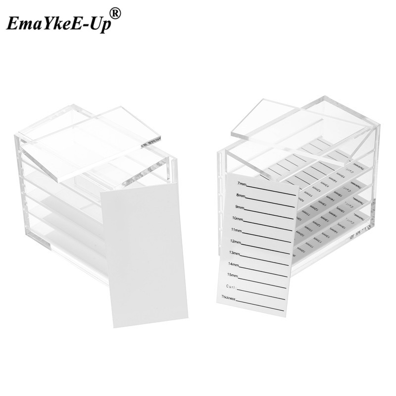 5 Layer False Eyelashes Calibration Display Stander Eye lash Extension Grafting Storage box Acrylic Pallet Lash Holder Makeup
5 Layer False Eyelashes Calibration Display Stander Eye lash Extension Grafting Storage box Acrylic Pallet Lash Holder Makeup