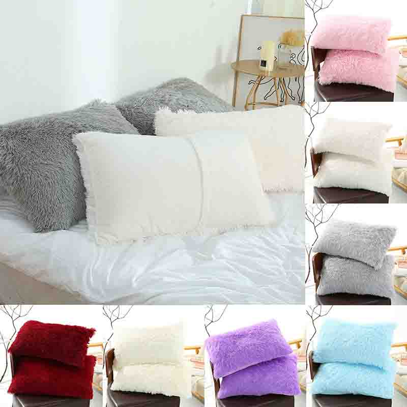 15colors Winter Warm Long Fluffy Sleeping Pillowcase Plush Pillow Case Home Bed pure color Cushion Pillow Cover 50x70cm for bed
15colors Winter Warm Long Fluffy Sleeping Pillowcase Plush Pillow Case Home Bed pure color Cushion Pillow Cover 50x70cm for bed