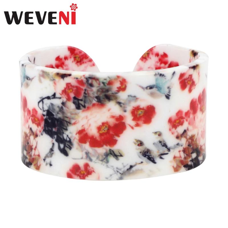 WEVENI Plastic Floral Flower Bird Chinese Vintage Bangles Bracelets Fashion Ethnic Retro Jewelry For Women Girl Ladies Gift Bulk
WEVENI Plastic Floral Flower Bird Chinese Vintage Bangles Bracelets Fashion Ethnic Retro Jewelry For Women Girl Ladies Gift Bulk