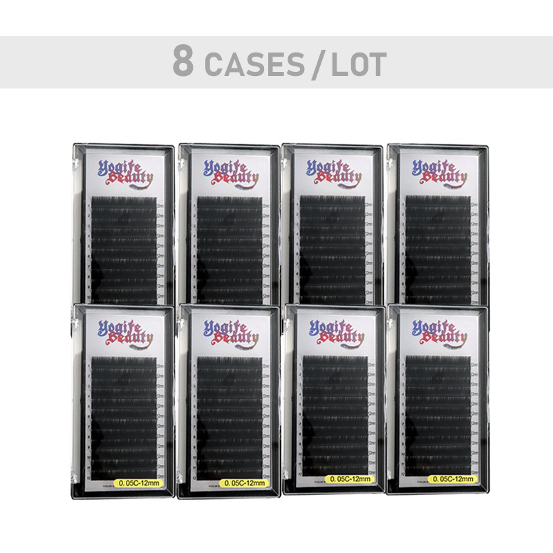 8Trays/Lot C D Curl Eyelash Extension 100% Hand Made 3d Silk Mink Lashes Soft Material Black Box from Yogife Beauty
8Trays/Lot C D Curl Eyelash Extension 100% Hand Made 3d Silk Mink Lashes Soft Material Black Box from Yogife Beauty