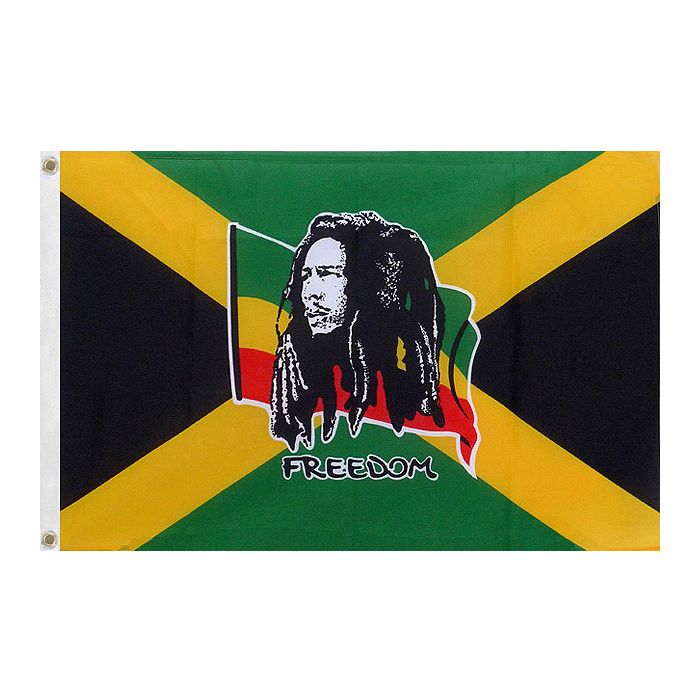 Jamaica Bob Marley FREEDOM Flag ,NCAA Sports Double Stitched Hanging Advertising flags All Countries
Jamaica Bob Marley FREEDOM Flag ,NCAA Sports Double Stitched Hanging Advertising flags All Countries