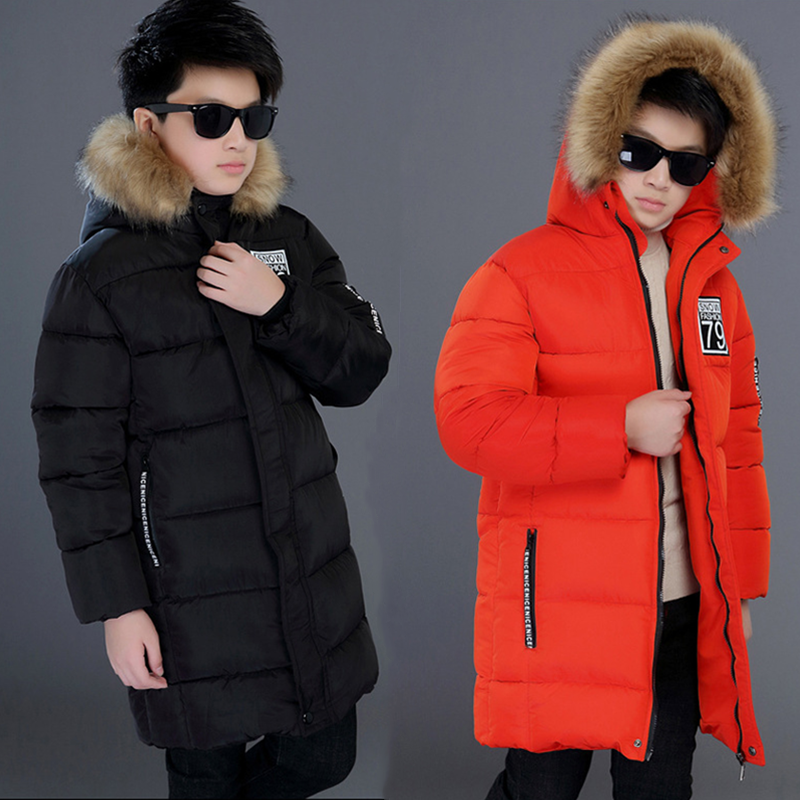 4-14y teens jacket for boys Overcoat thick warm fur collar long boy's clothes kids hooded jacket cotton coat, As picture1
4-14y teens jacket for boys Overcoat thick warm fur collar long boy's clothes kids hooded jacket cotton coat, As picture1