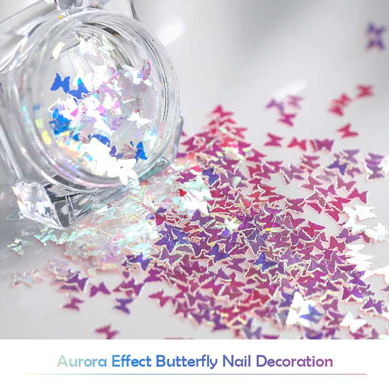 1 Box Nail Art Aurora Effect Nail Sequins Butterfly Decoration Sequins Decoration DIY Art
1 Box Nail Art Aurora Effect Nail Sequins Butterfly Decoration Sequins Decoration DIY Art