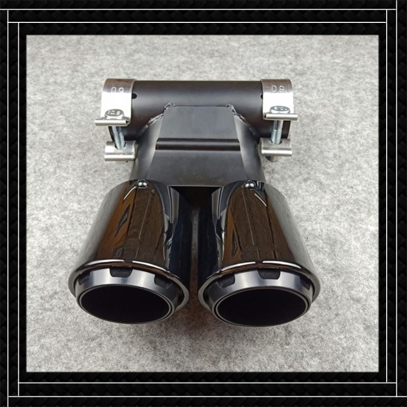 1 piece Top quality Carbon fiber Three Layers Car Exhaust pipe For P-orsche 718 Stainless Steel Glossy Black Muffler tip
1 piece Top quality Carbon fiber Three Layers Car Exhaust pipe For P-orsche 718 Stainless Steel Glossy Black Muffler tip