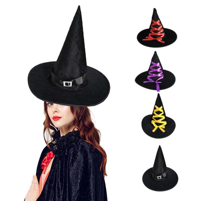 Halloween Party Witch Cap Children Adult Masquerade Hat Dressing Up Cosplay Costume Headwear Wizard Hat Halloween Decor new
Halloween Party Witch Cap Children Adult Masquerade Hat Dressing Up Cosplay Costume Headwear Wizard Hat Halloween Decor new