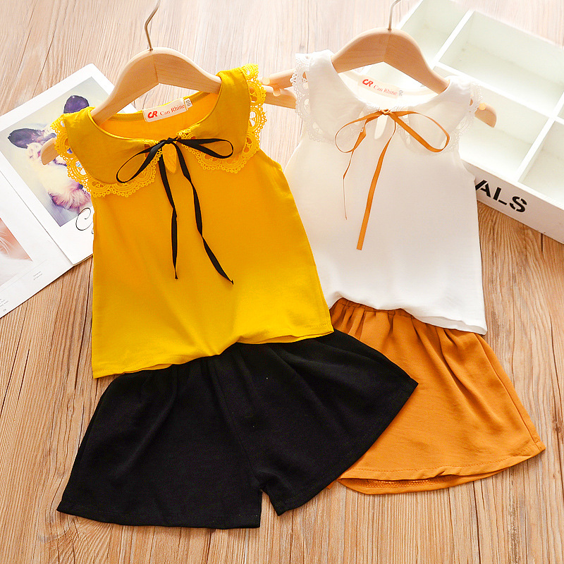 2020 Summer Baby Girls Clothes Set Toddler Girl Clothes Kids Suits For Girls 2Pcs Outfits Children Clothing 2 4 5 6 Year, Yellow
2020 Summer Baby Girls Clothes Set Toddler Girl Clothes Kids Suits For Girls 2Pcs Outfits Children Clothing 2 4 5 6 Year, Yellow