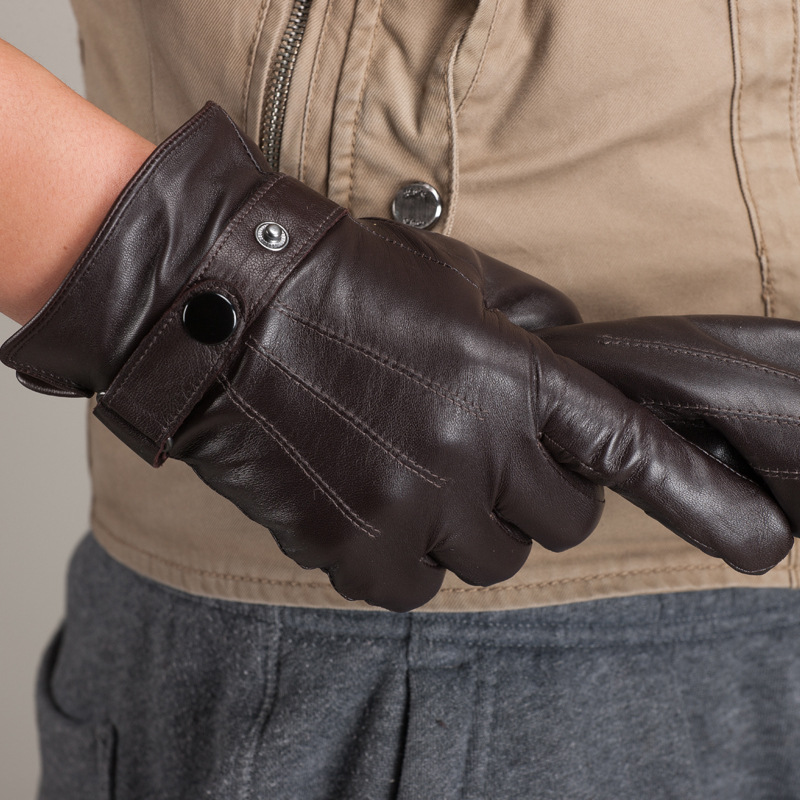 Stylish warm sheepskin gloves for men · Touch-screen · Leather gloves for outdoor driving
Stylish warm sheepskin gloves for men · Touch-screen · Leather gloves for outdoor driving
