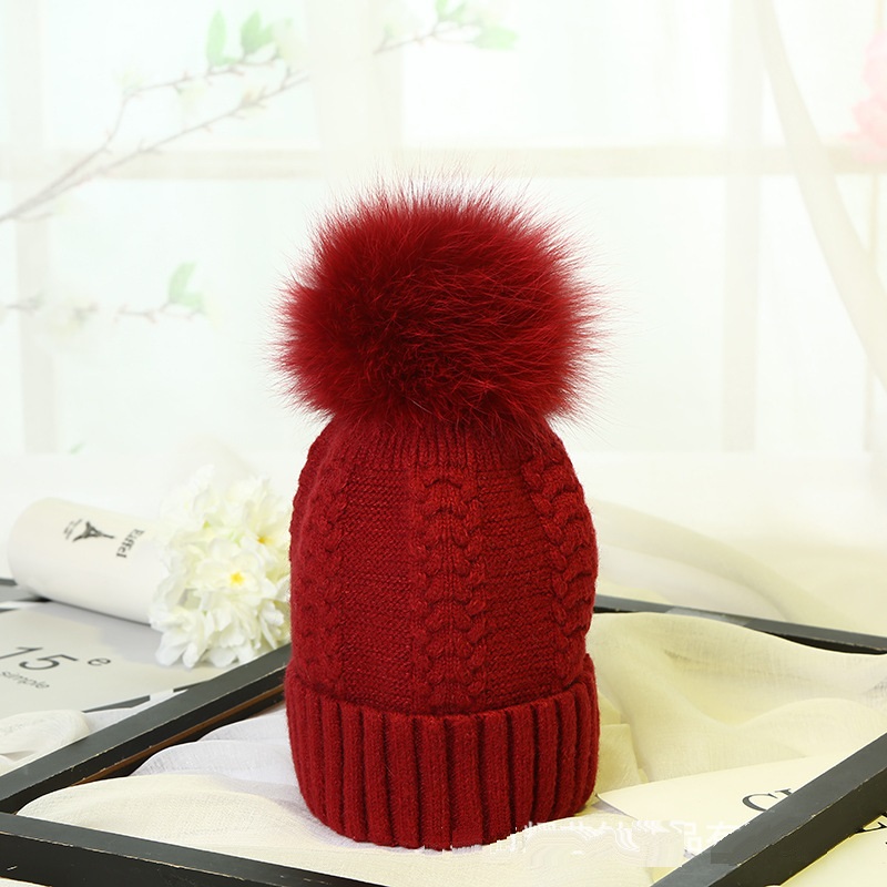 YY001 Winter Twist Women Warm Real Bobble Fur Pom Pom Cashmere Wool Knitted Hat Blend Knitted Ski Beanies Skullies Caps, White
YY001 Winter Twist Women Warm Real Bobble Fur Pom Pom Cashmere Wool Knitted Hat Blend Knitted Ski Beanies Skullies Caps, White