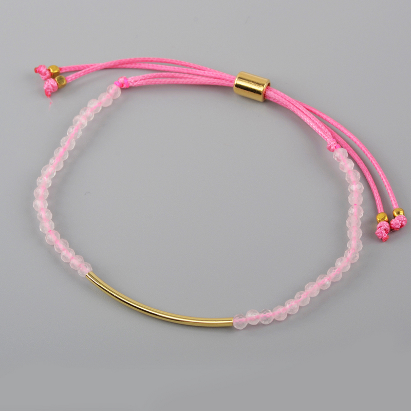 3mm Faceted Natural Rose Quartzs Bead Bracelet Lovely Healing Crystal Adjustable Handmade Jewelry Girls Friendship Bracelet
3mm Faceted Natural Rose Quartzs Bead Bracelet Lovely Healing Crystal Adjustable Handmade Jewelry Girls Friendship Bracelet