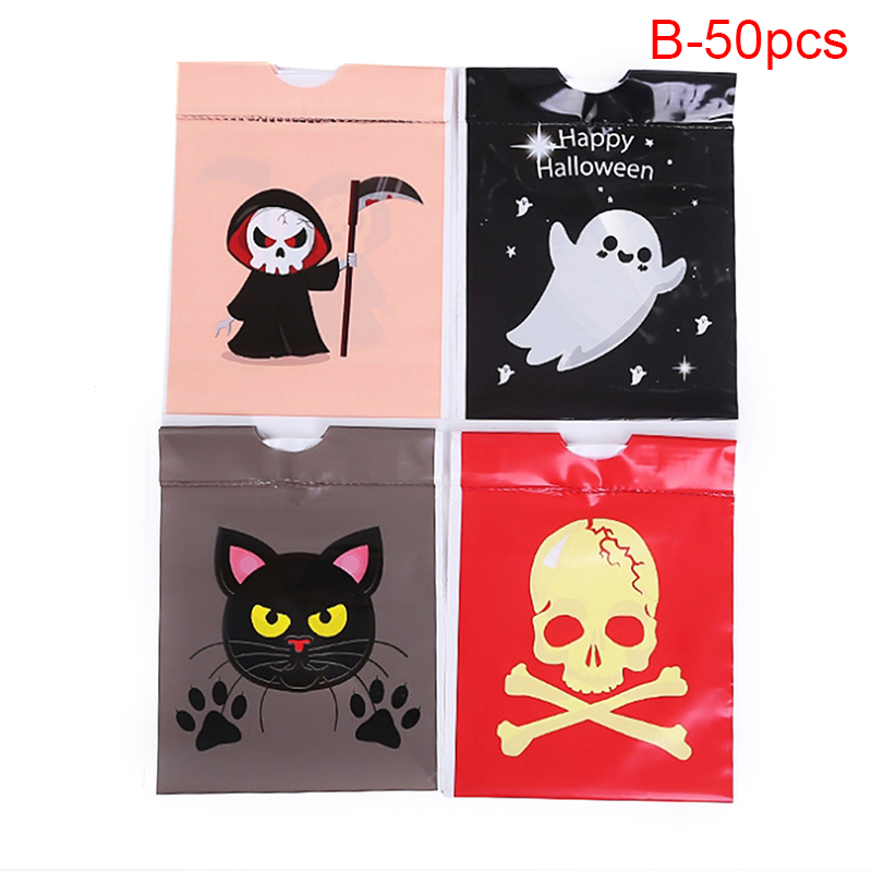 50pcs Halloween Candy Bags Cute Gift Bag Trick or Treat Kids Gift Pumpkin Bat Candy Boxes Decoration Supplies
50pcs Halloween Candy Bags Cute Gift Bag Trick or Treat Kids Gift Pumpkin Bat Candy Boxes Decoration Supplies