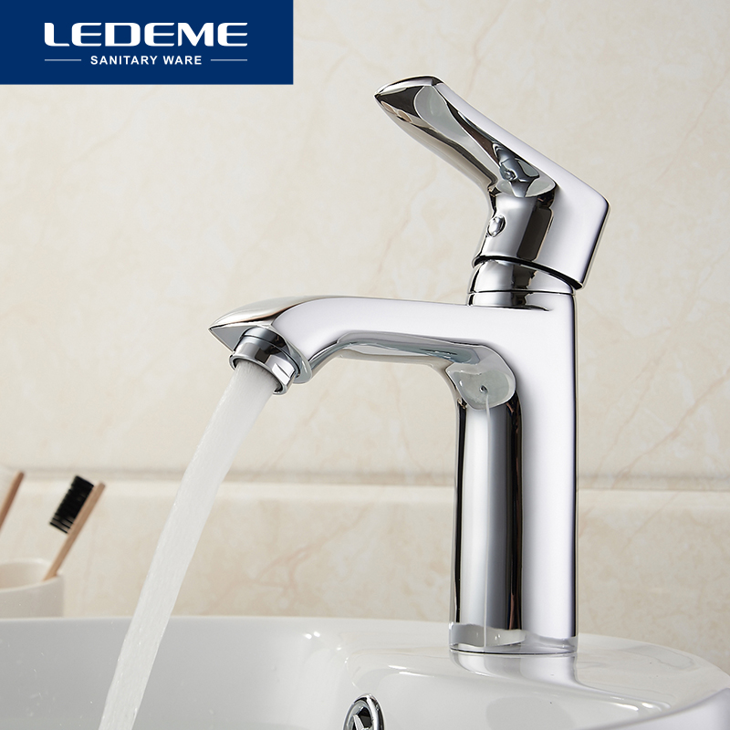 LEDEME Bathroom Faucet Basin Faucets Hot and Cold Water Deck Single Handle Installation Sink Mixer Chrome Finish L1034
LEDEME Bathroom Faucet Basin Faucets Hot and Cold Water Deck Single Handle Installation Sink Mixer Chrome Finish L1034