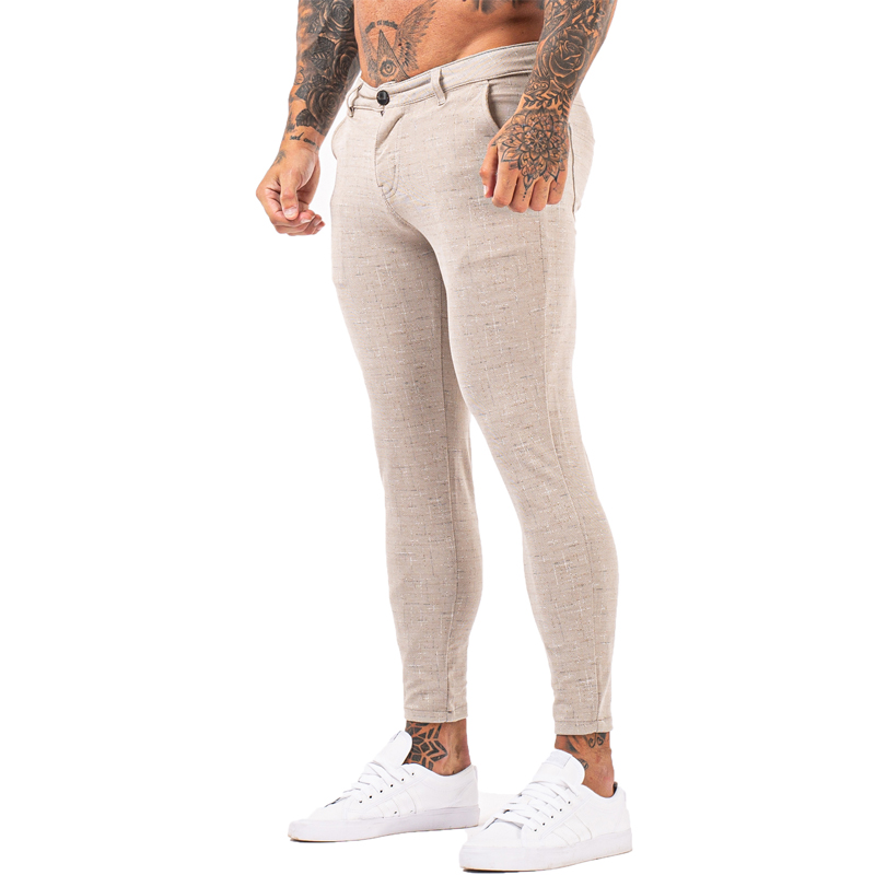 GINGTTO Men Chinos Trousers Skinny Super Stretch Chino Pants Slim Fit Mens Casual Pant Plaid Elastic Waist London Fashion zm399
GINGTTO Men Chinos Trousers Skinny Super Stretch Chino Pants Slim Fit Mens Casual Pant Plaid Elastic Waist London Fashion zm399