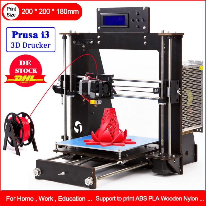 2020 Imprimante 3D Reprap Prusa I3 DIY 8 Échec de l'alimentation LCD CV Impression Imprimante 3D Drucker Impressora Imprimante
