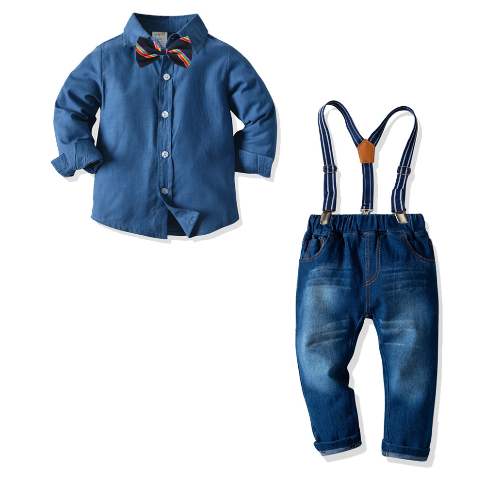 Toddler Boys Clothing Set Autumn Winter Baby Suit Children's Plaid Shirt+Bib 2PCS Pants Suit Kids Christmas Gift Clothing 1-5T, As shown
Toddler Boys Clothing Set Autumn Winter Baby Suit Children's Plaid Shirt+Bib 2PCS Pants Suit Kids Christmas Gift Clothing 1-5T, As shown