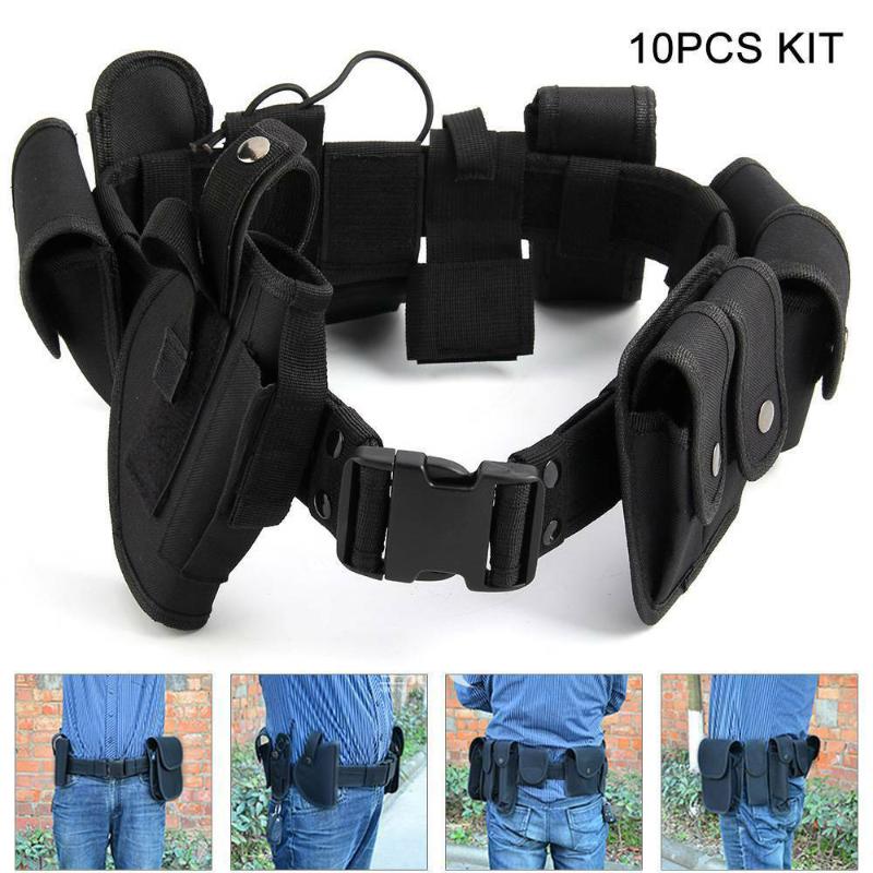 Waist Support 1 Set Multi-Functional Belt Tactical Bags 1680D Outdoor Hunting Training CS Security Guard Duty Nylon Adjustable, Black
Waist Support 1 Set Multi-Functional Belt Tactical Bags 1680D Outdoor Hunting Training CS Security Guard Duty Nylon Adjustable, Black