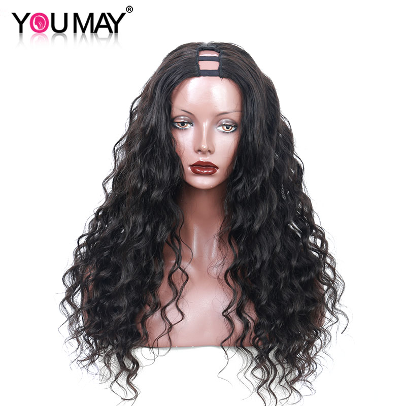 Glueless Loose Wave U Part Wig Human Hair Wigs For Women Brazilian Virgin Hair 250 High Density Natural Black You May, Left side part
Glueless Loose Wave U Part Wig Human Hair Wigs For Women Brazilian Virgin Hair 250 High Density Natural Black You May, Left side part
