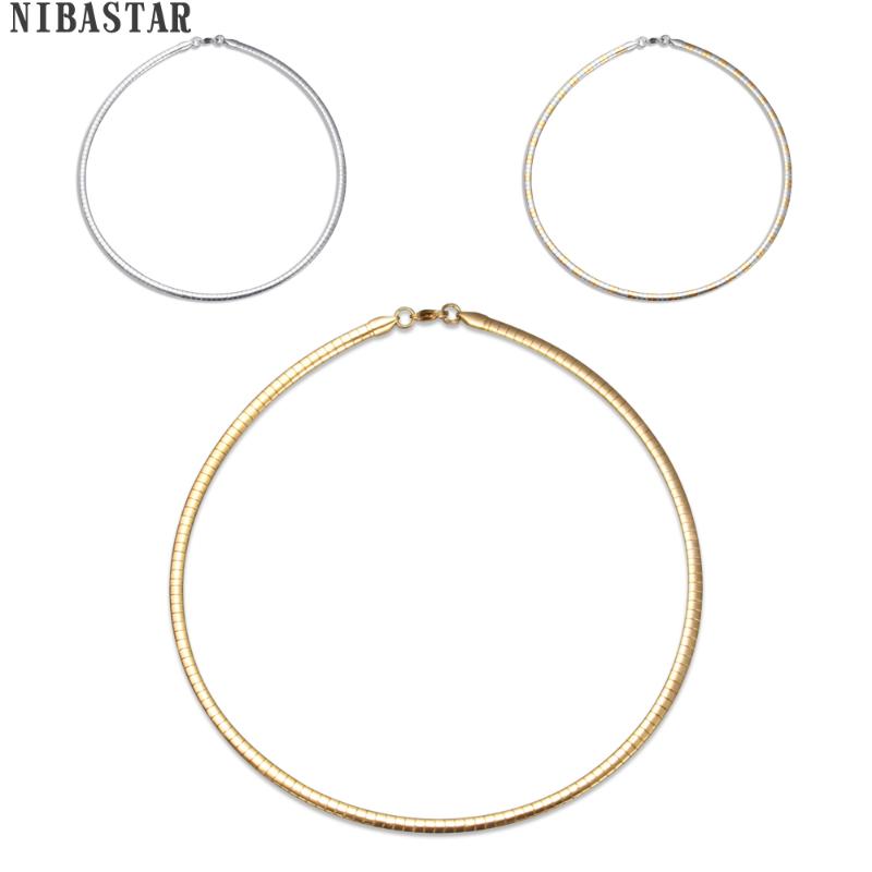 High Quality 3 Colors 316L Stainless Steel Snake Bamboo Chain Chokers Necklaces Punk Rock Jewelry For Women
High Quality 3 Colors 316L Stainless Steel Snake Bamboo Chain Chokers Necklaces Punk Rock Jewelry For Women