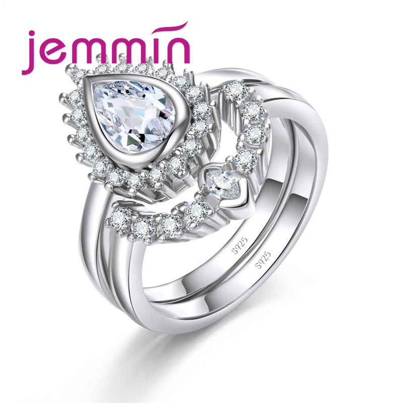 European And American Popular 925 Sterling Silver Ring Set For Women Fashion Geometric Party Creative Modern Jewelry
European And American Popular 925 Sterling Silver Ring Set For Women Fashion Geometric Party Creative Modern Jewelry