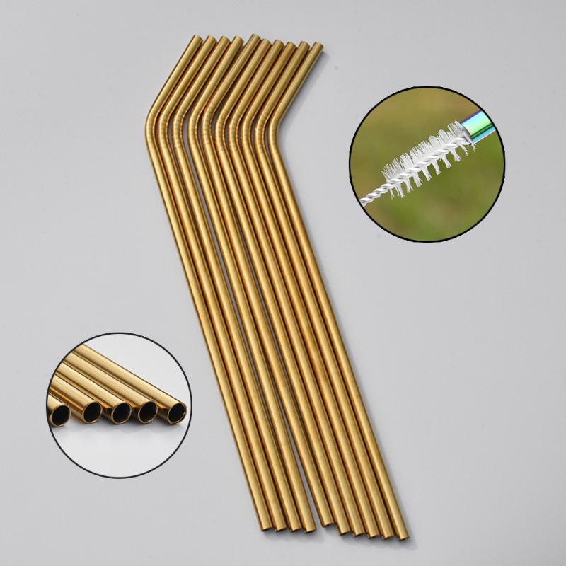 WOWSHINE factory new gold stainless steel 304 drinking straw 10pcs/lot dishwashers safe rust free with 2 brushes as gift
WOWSHINE factory new gold stainless steel 304 drinking straw 10pcs/lot dishwashers safe rust free with 2 brushes as gift