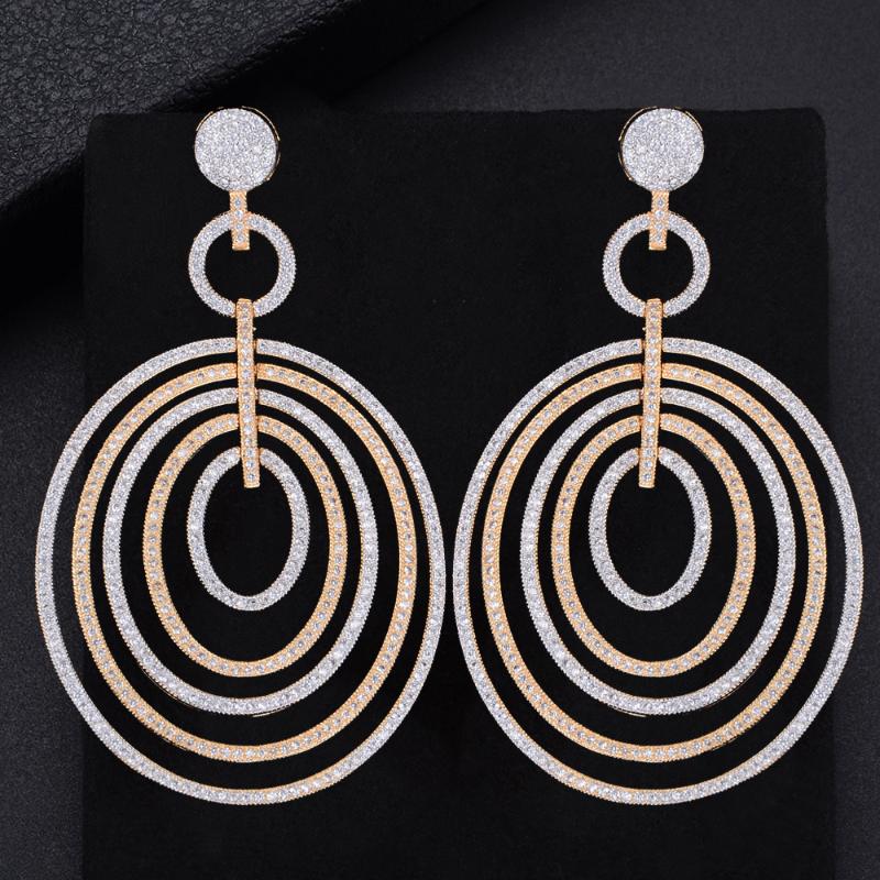 GODKI Circle Luxury Long Dangle Earrings For Women Wedding Cubic Zirconia CZ DUBAI Bridal Earring Jewelry Accessories2020
GODKI Circle Luxury Long Dangle Earrings For Women Wedding Cubic Zirconia CZ DUBAI Bridal Earring Jewelry Accessories2020