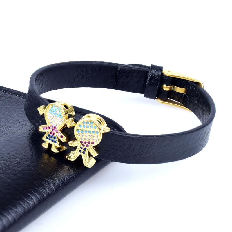 Cute Family Bracelets Rainbow CZ Cubic Zircon Girl Boy Charm Bracelet Bangle for Daughter Sister Brother Couple Gifts Jewelry
Cute Family Bracelets Rainbow CZ Cubic Zircon Girl Boy Charm Bracelet Bangle for Daughter Sister Brother Couple Gifts Jewelry