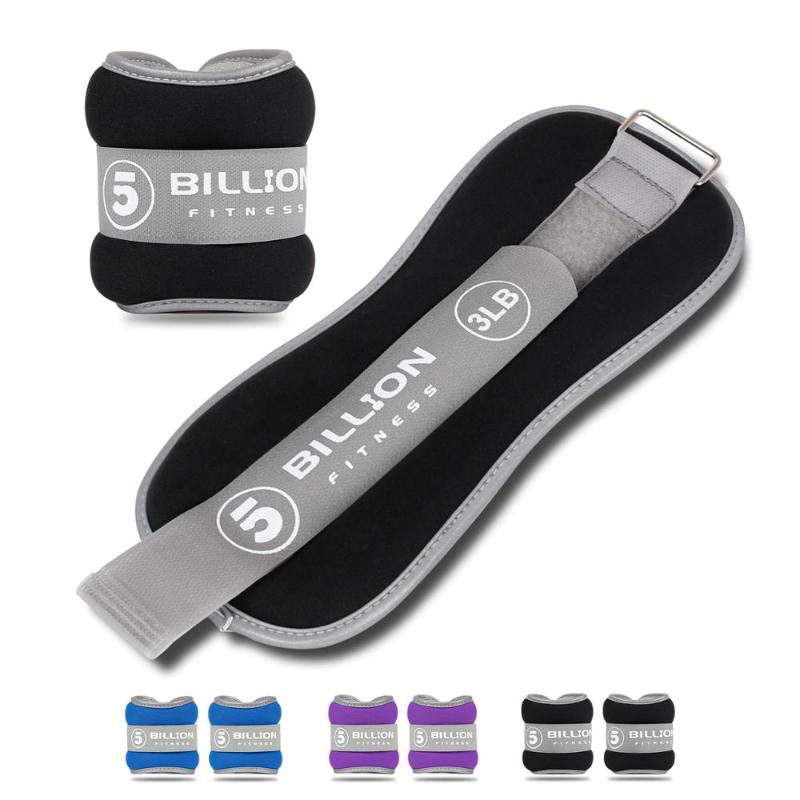 5BILLION Wrist Hand Arm Leg Ankle Weights with Reflective logo for Men Women Fitness Exercise Physical Therapy Walking, 1 pair- 0.5kg
5BILLION Wrist Hand Arm Leg Ankle Weights with Reflective logo for Men Women Fitness Exercise Physical Therapy Walking, 1 pair- 0.5kg