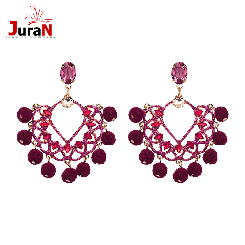 JURAN Bohemia Trendy Statement Earring For Women Wedding Charming Shiny Fashion Drop Earrings Women Oorbellen
JURAN Bohemia Trendy Statement Earring For Women Wedding Charming Shiny Fashion Drop Earrings Women Oorbellen