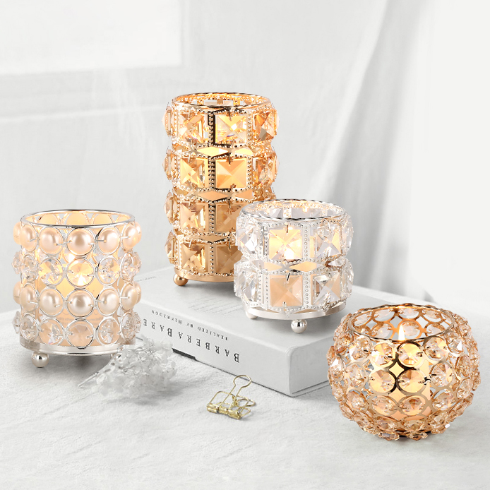 Crystal Candle Holder Europe Modern Romantic Decoration Candle Glass Candlestick Lantern Lamp Bougeoir Coffee Table Decor MM50ZT
Crystal Candle Holder Europe Modern Romantic Decoration Candle Glass Candlestick Lantern Lamp Bougeoir Coffee Table Decor MM50ZT