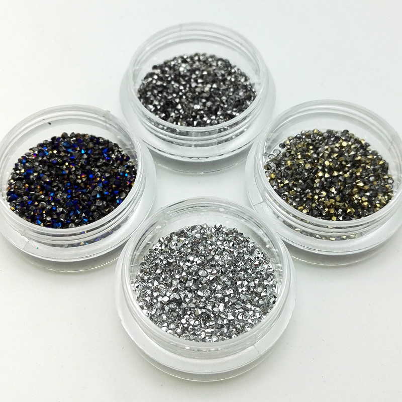 450Pcs/Box 1.2mm Micro Nail Rhinestones Zircon Mini Sharp Bottom Rhinestones Manicure 3D Nail Art Decorations
450Pcs/Box 1.2mm Micro Nail Rhinestones Zircon Mini Sharp Bottom Rhinestones Manicure 3D Nail Art Decorations