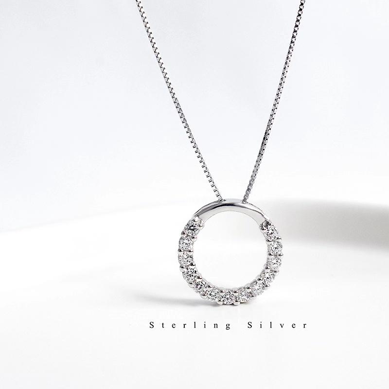 ZOBEI 2020 925 Sterling Silver Round Circle for Women's Pendant Necklaces Jewelry Gift
ZOBEI 2020 925 Sterling Silver Round Circle for Women's Pendant Necklaces Jewelry Gift
