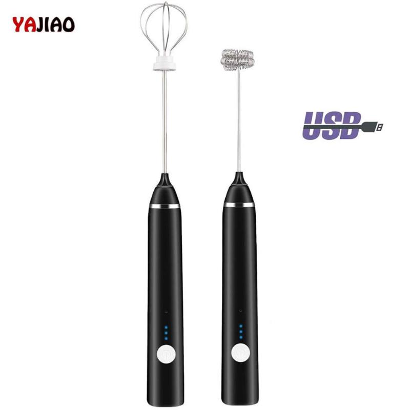 YAJIAO Rechargeable Milk Frother Handheld Electric Foam Maker Stainless Whisk 3 Speed for Coffee Latte with 16 Pcs Art Stencils
YAJIAO Rechargeable Milk Frother Handheld Electric Foam Maker Stainless Whisk 3 Speed for Coffee Latte with 16 Pcs Art Stencils