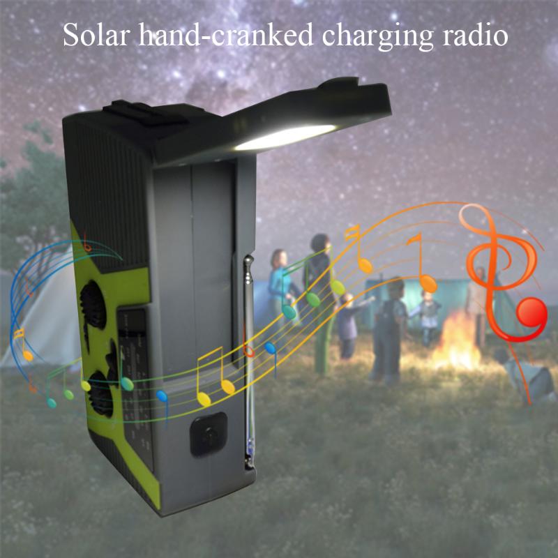 Weather ABS Hand Crank Solar Radio Led With Portable SOS Alarm Multifunctional Emergency Hiking USB Rechargeable
Weather ABS Hand Crank Solar Radio Led With Portable SOS Alarm Multifunctional Emergency Hiking USB Rechargeable