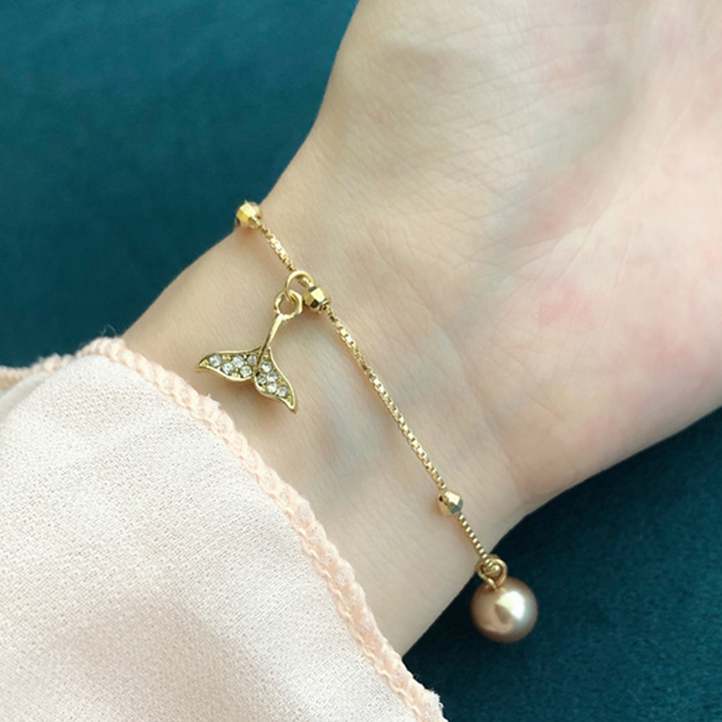 1Pcs Bohemia Bracelets Women Elegant Crystal Fishtail Pearl Chain Bracelet Beach Party Charm Jewelry Accessories Lover Gifts
1Pcs Bohemia Bracelets Women Elegant Crystal Fishtail Pearl Chain Bracelet Beach Party Charm Jewelry Accessories Lover Gifts